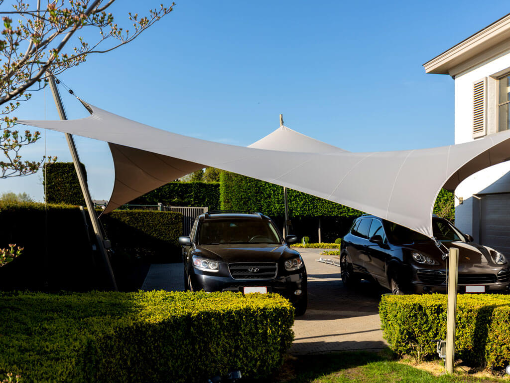 Protect your car in style with our Texstyleroofs carport solutions