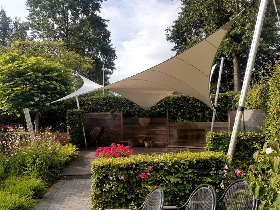 Removable Shade Sail roof solution