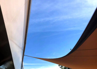 Tensile fabric roofing systems for your patio